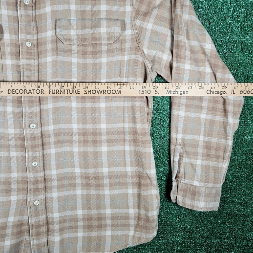 Vintage Ralph Lauren Polo Sport Sportsman Flannel Button Down / Mens Size Large - Picture 3 of 11